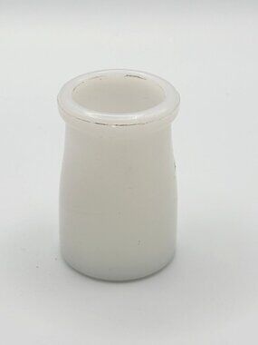 Vintage Milk Glass Mini Individual Restaurant Creamer Diner 2.15"